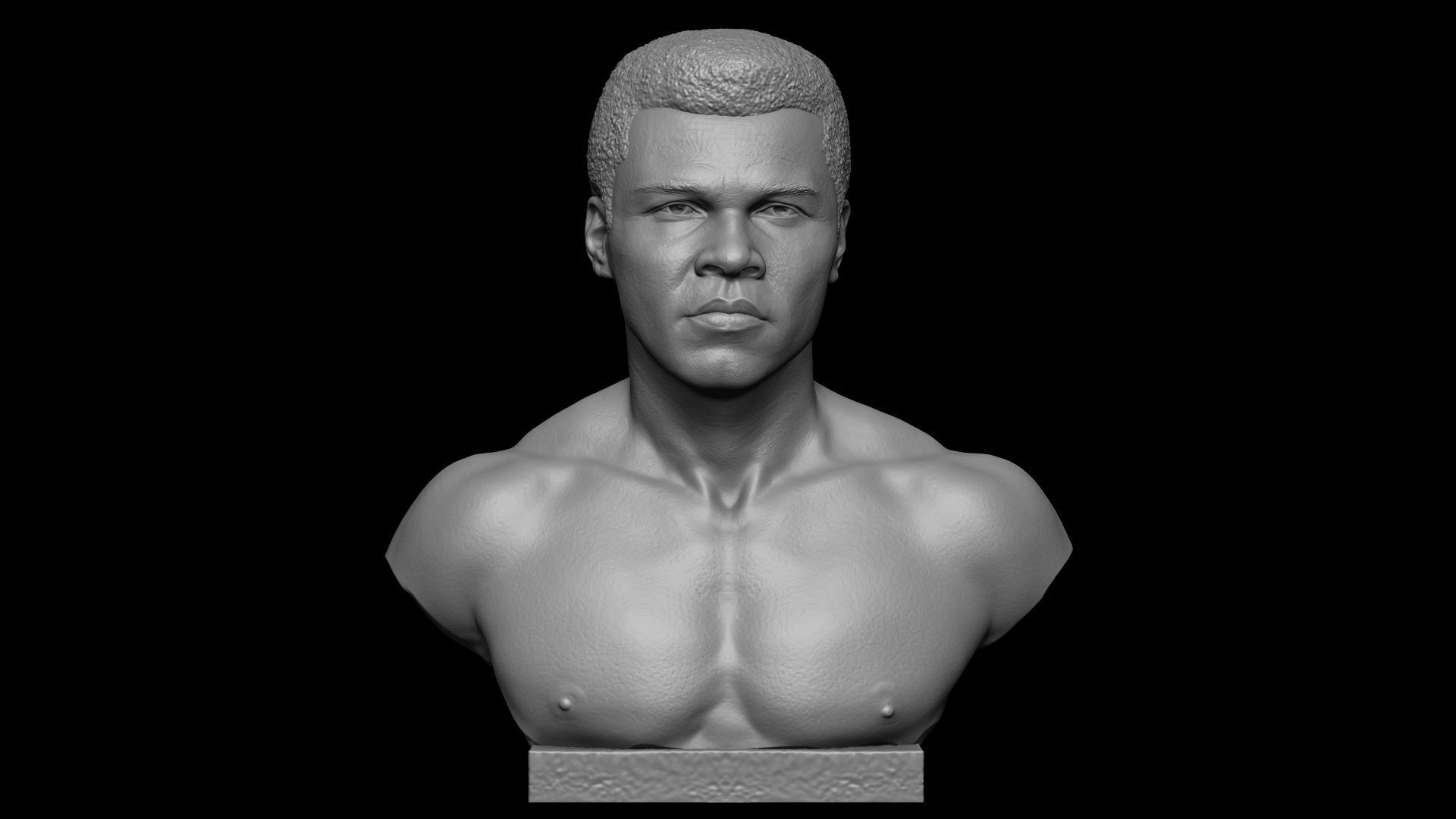 Muhammad Ali 3D print model_6