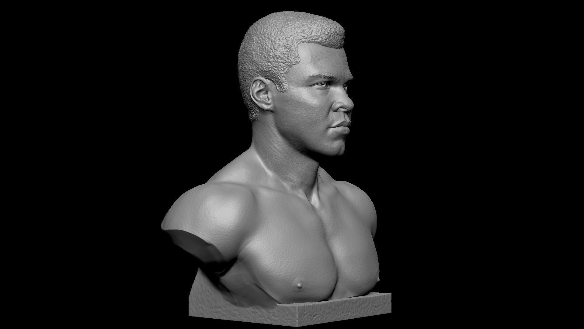 Muhammad Ali 3D print model_26