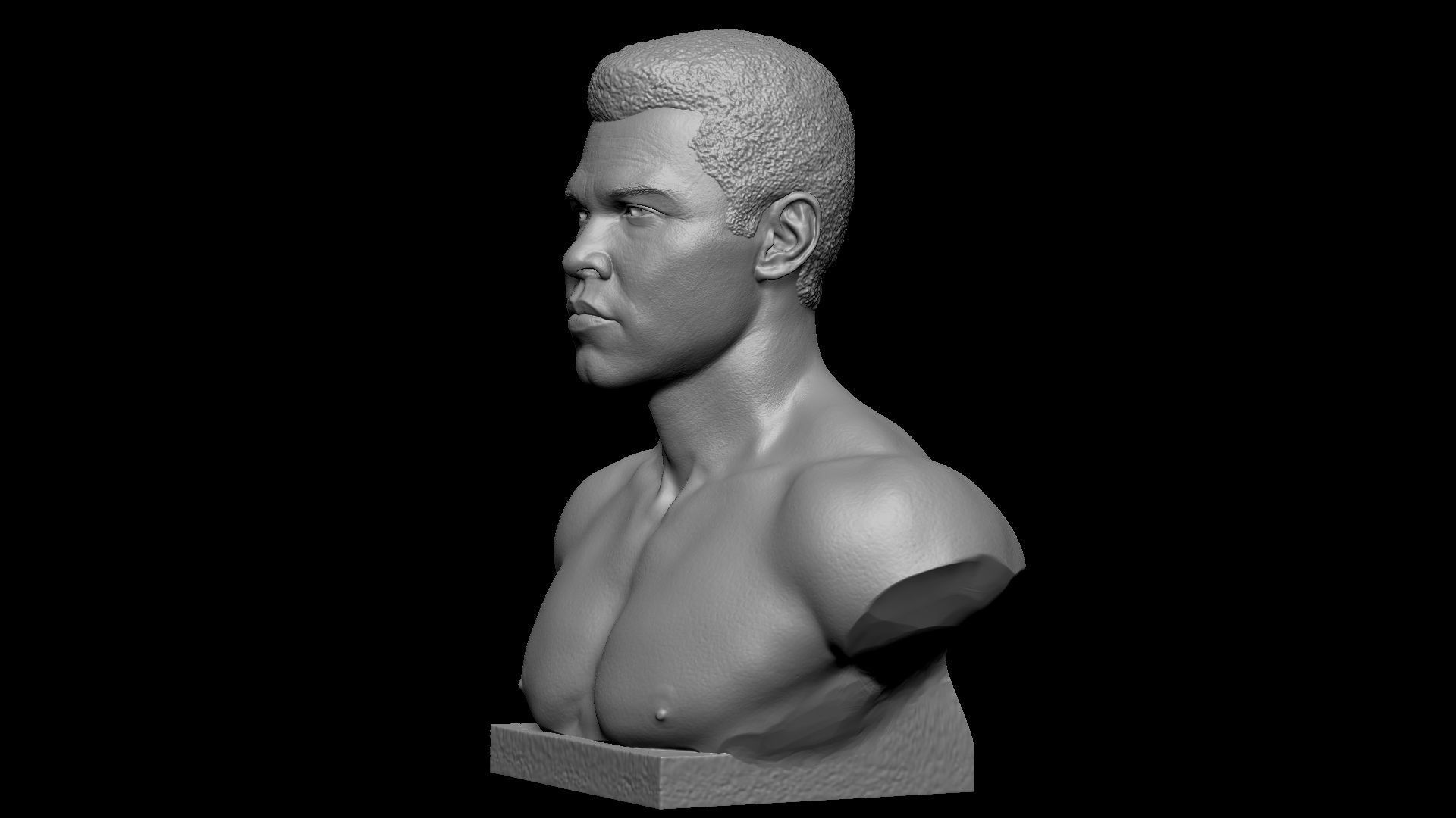 Muhammad Ali 3D print model_35