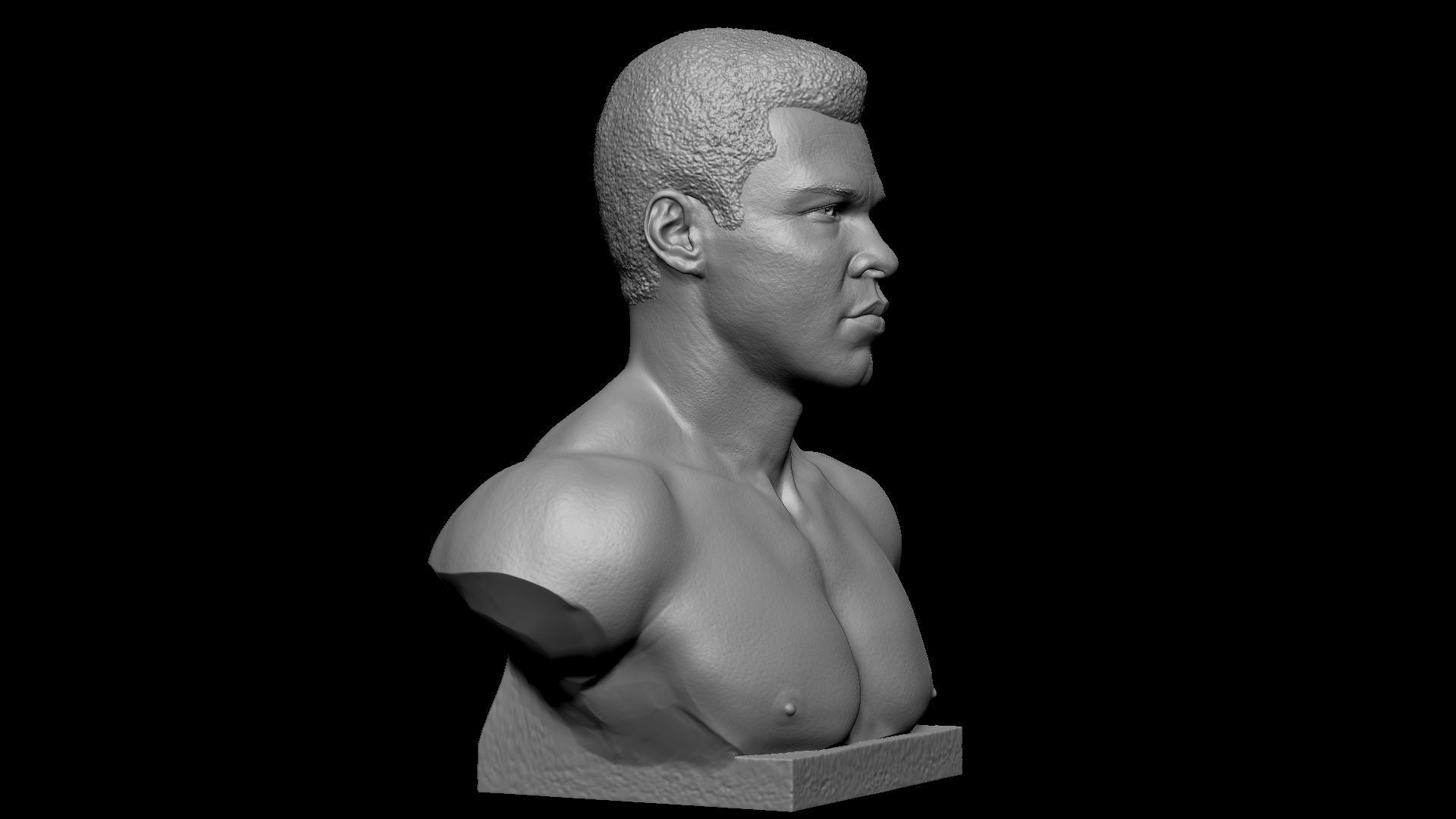 Muhammad Ali 3D print model_25