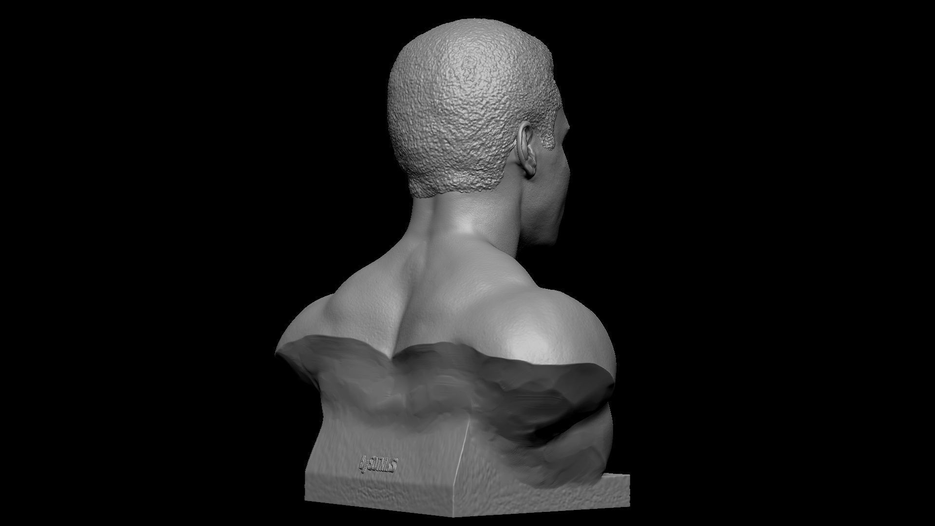 Muhammad Ali 3D print model_18