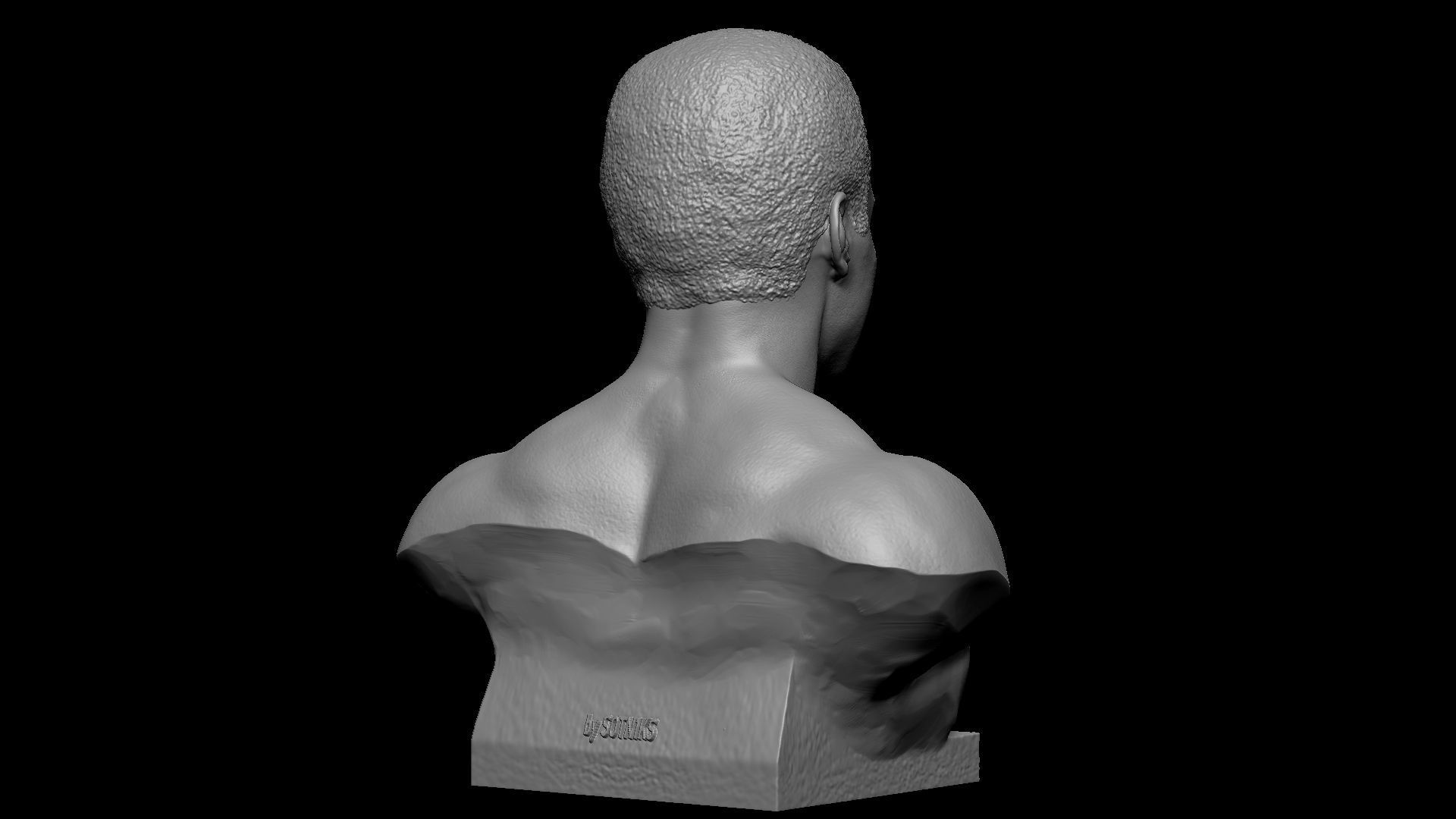 Muhammad Ali 3D print model_17