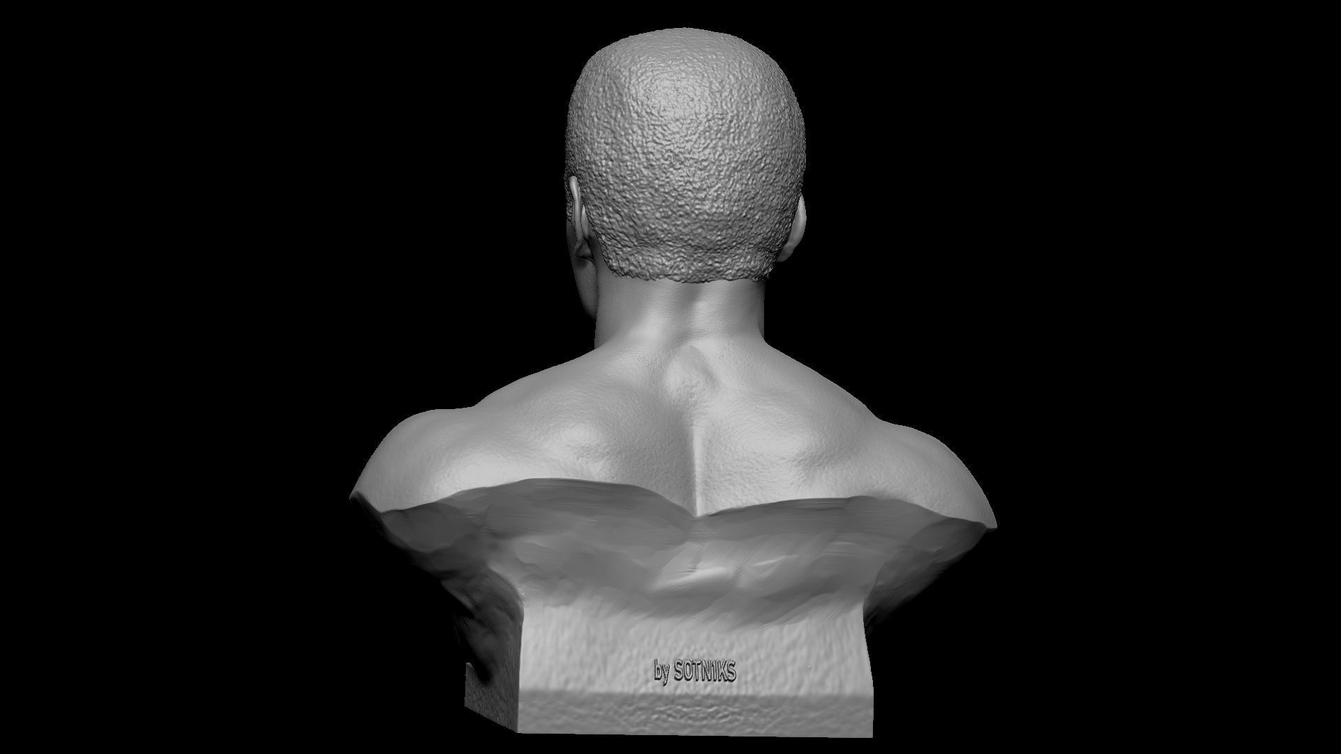 Muhammad Ali 3D print model_14