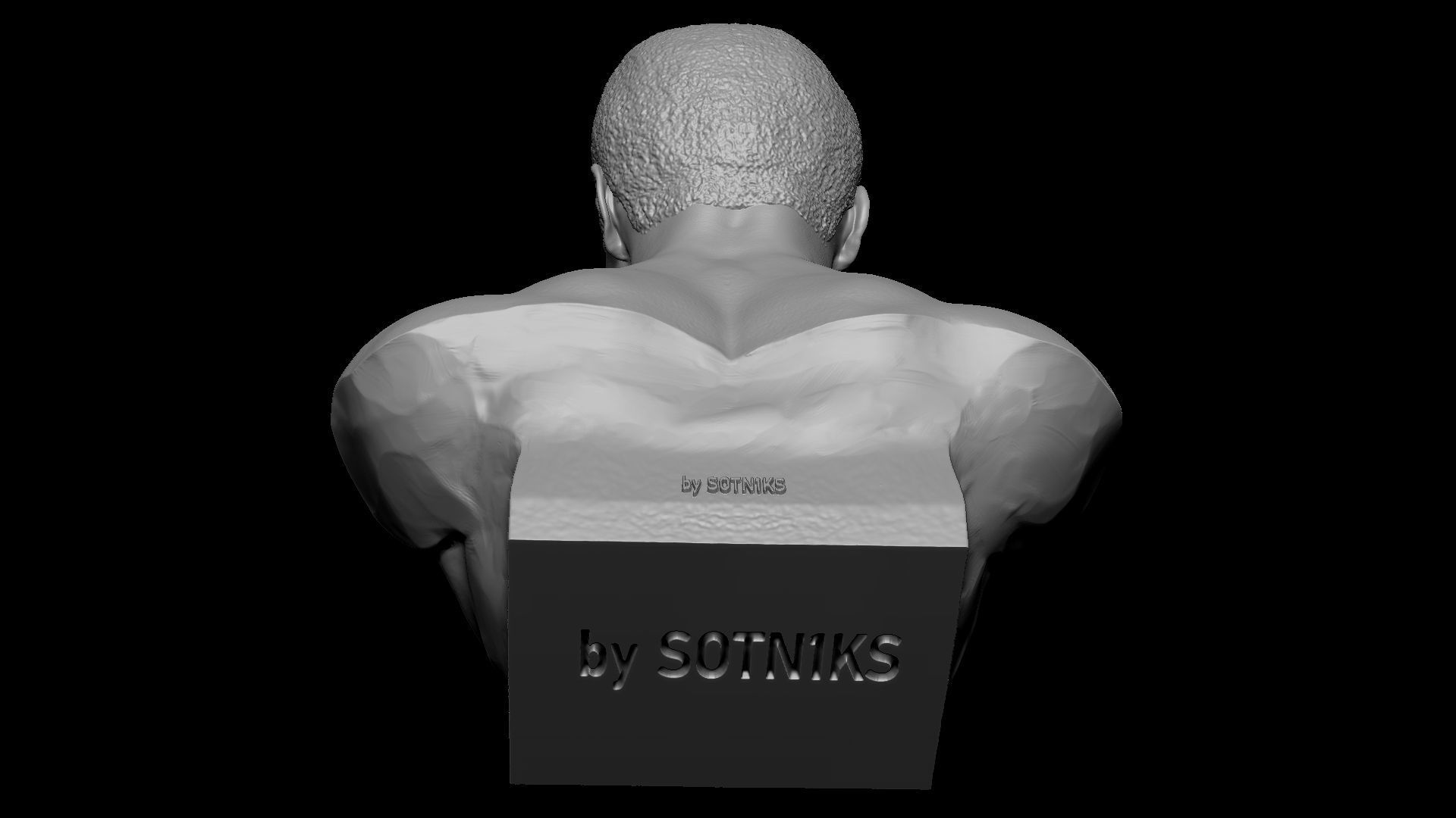 Muhammad Ali 3D print model_32