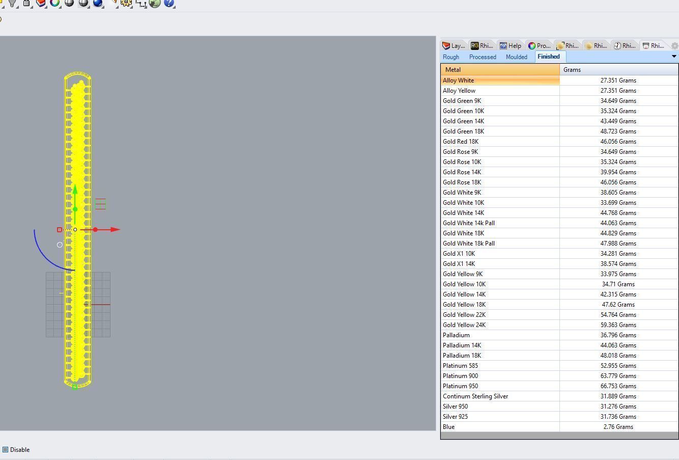 Bee Chain 2rows and 3rows 3D print model_6