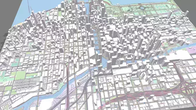 Cityscape Chicago USA