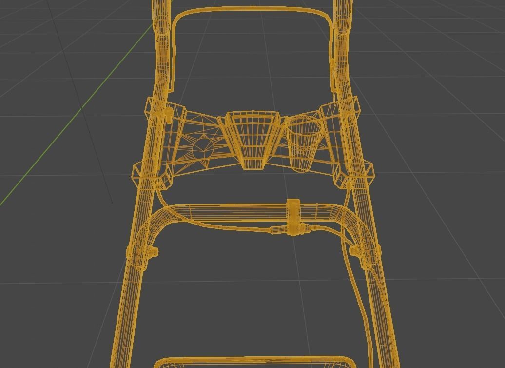 Lawn Mower high-poly model 3D model_15