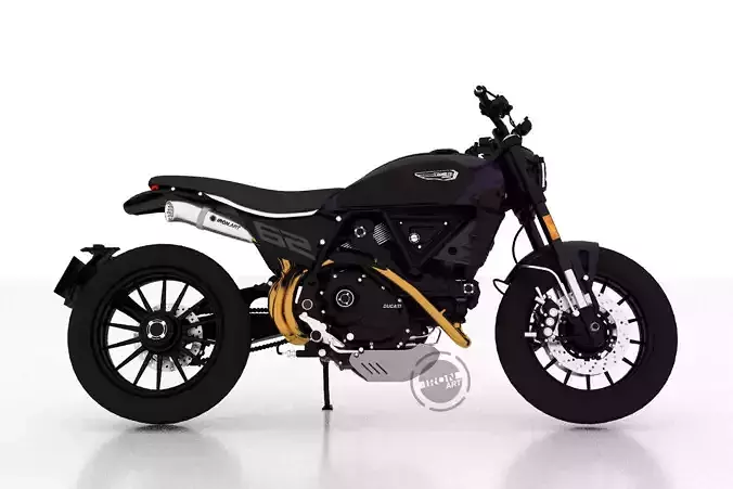 Ducati Scrambler Next Gen 3D model