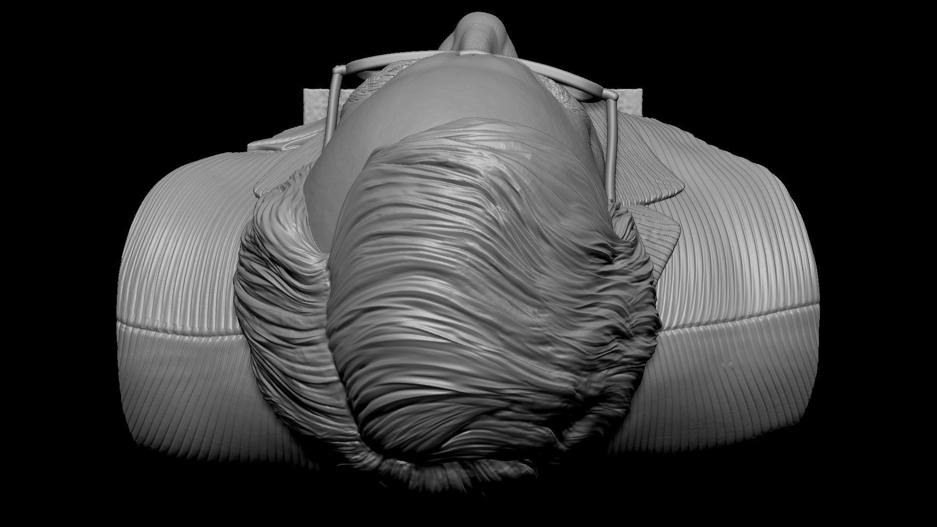 Warren Buffett 3D print model_23