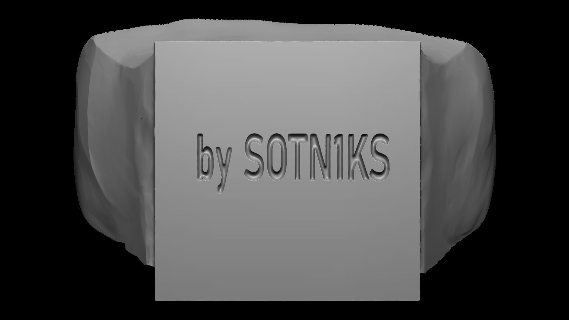 Warren Buffett 3D print model_11