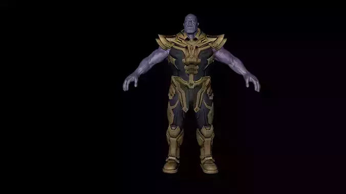 Thanos EndGame 3D Model