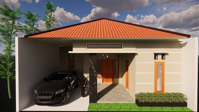 house 3D model 3D printable | CGTrader