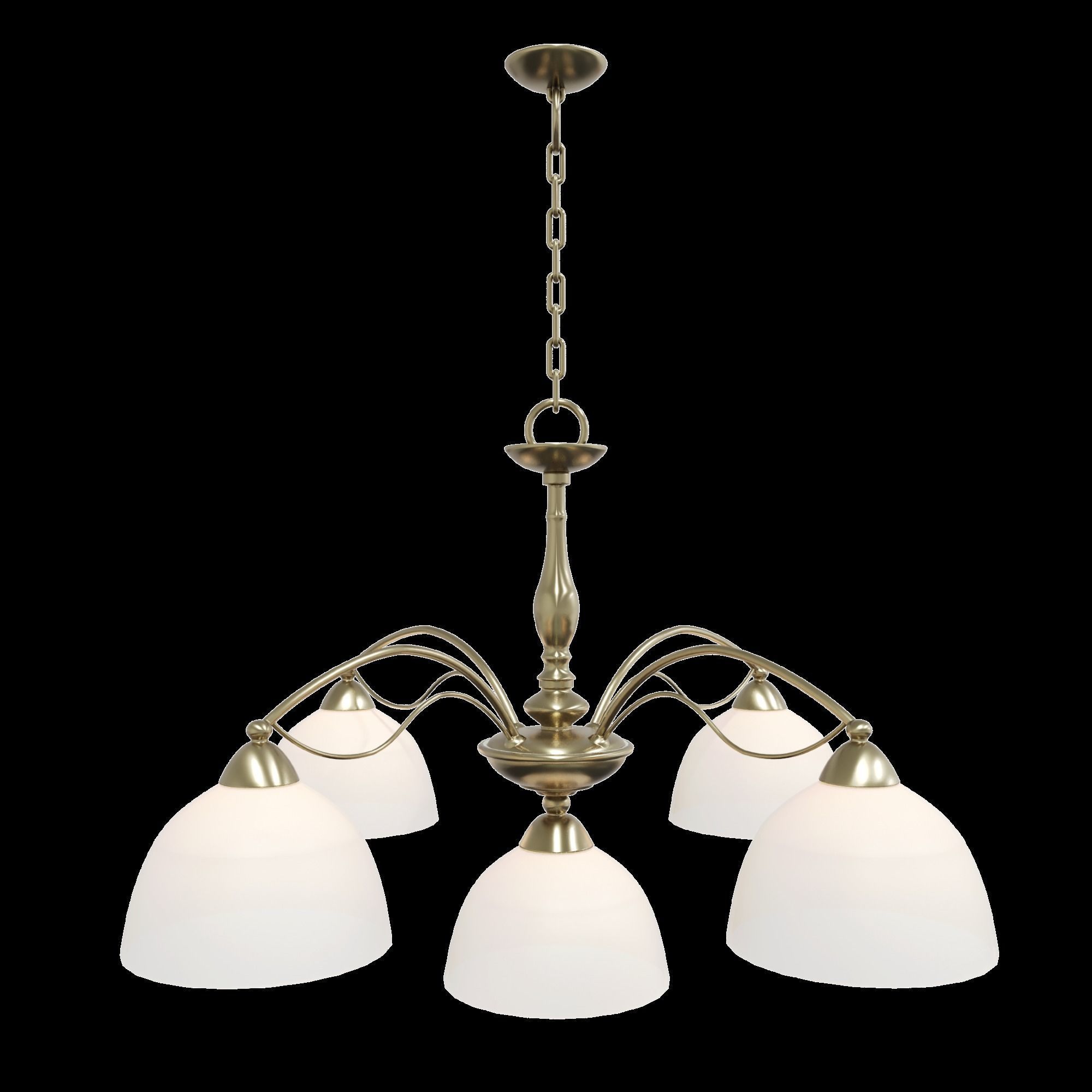 Chandelier Blitz 3847-45 Bronze Free 3D model_5