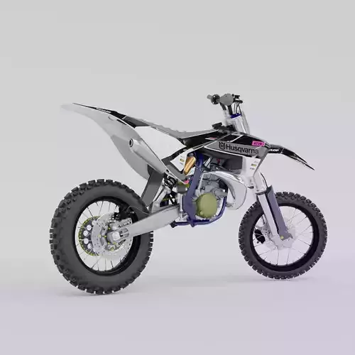HUSQVARNA TC85 2020  3D model
