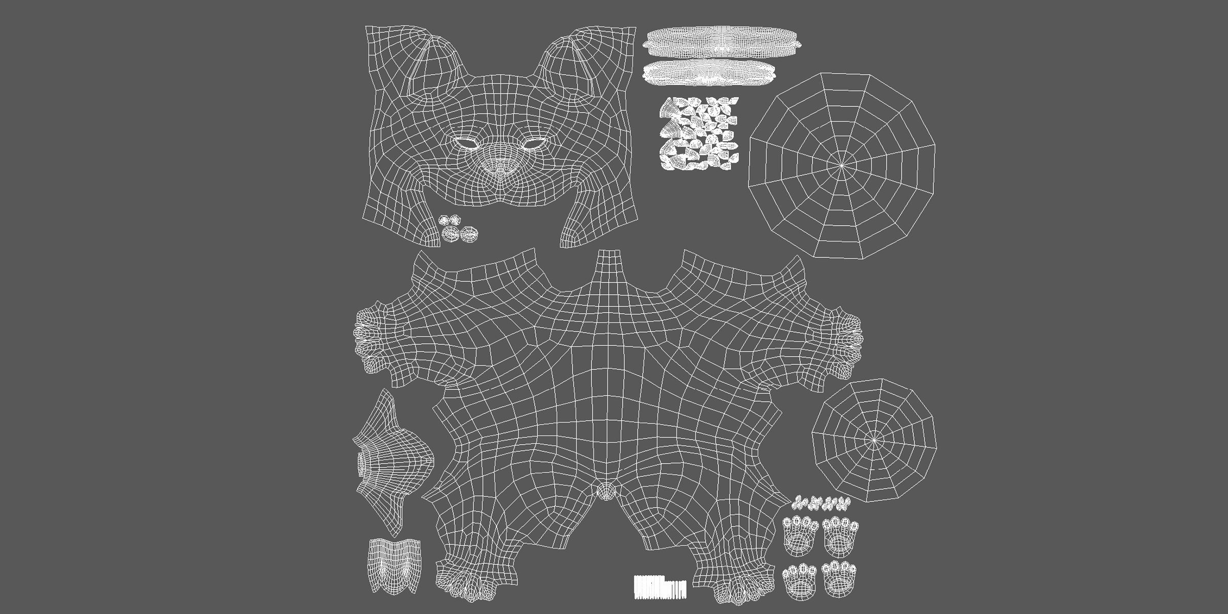 French Bulldog 3D model_5