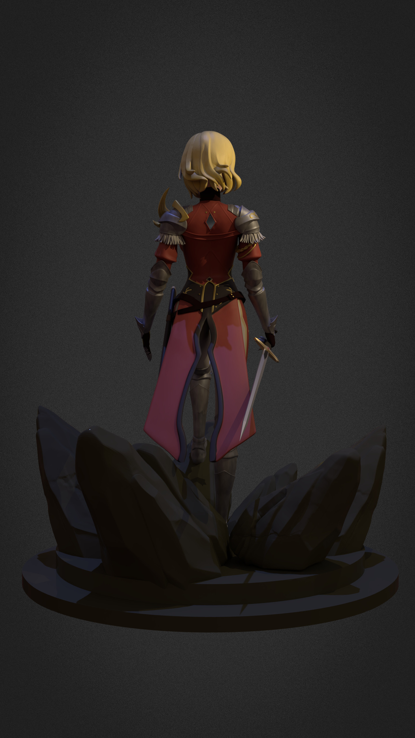 Solo Leveling Cha Hae-In 3D print model_2