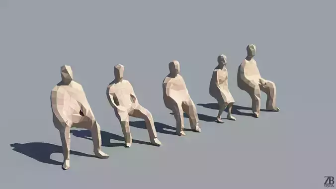 Lowpoly People