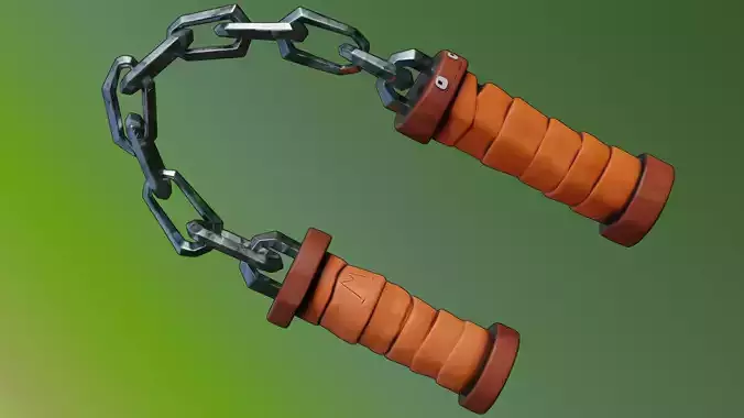 TEENAGE MUTANT NINJA TURTLES MICHELANGELO NUNCHAKU TMNT COSPLAY