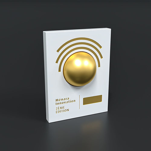 Innovation Trophy 3D model