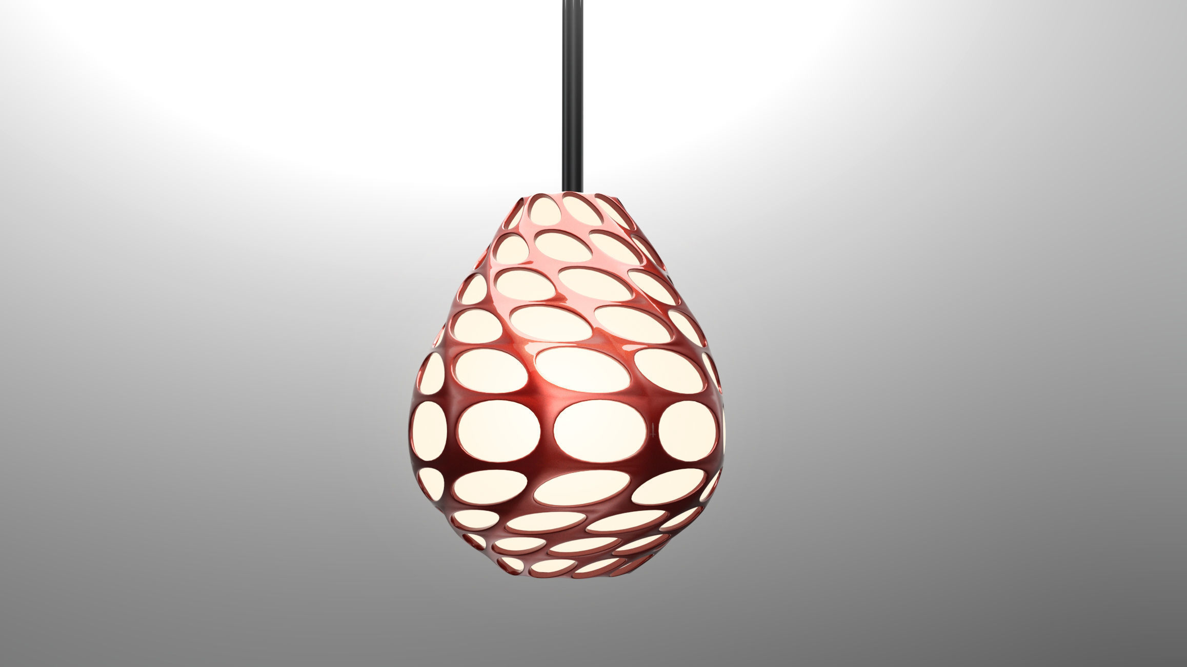 Parametric Lamp Design Grasshopper Rhino 3d Model Download 3D model_2