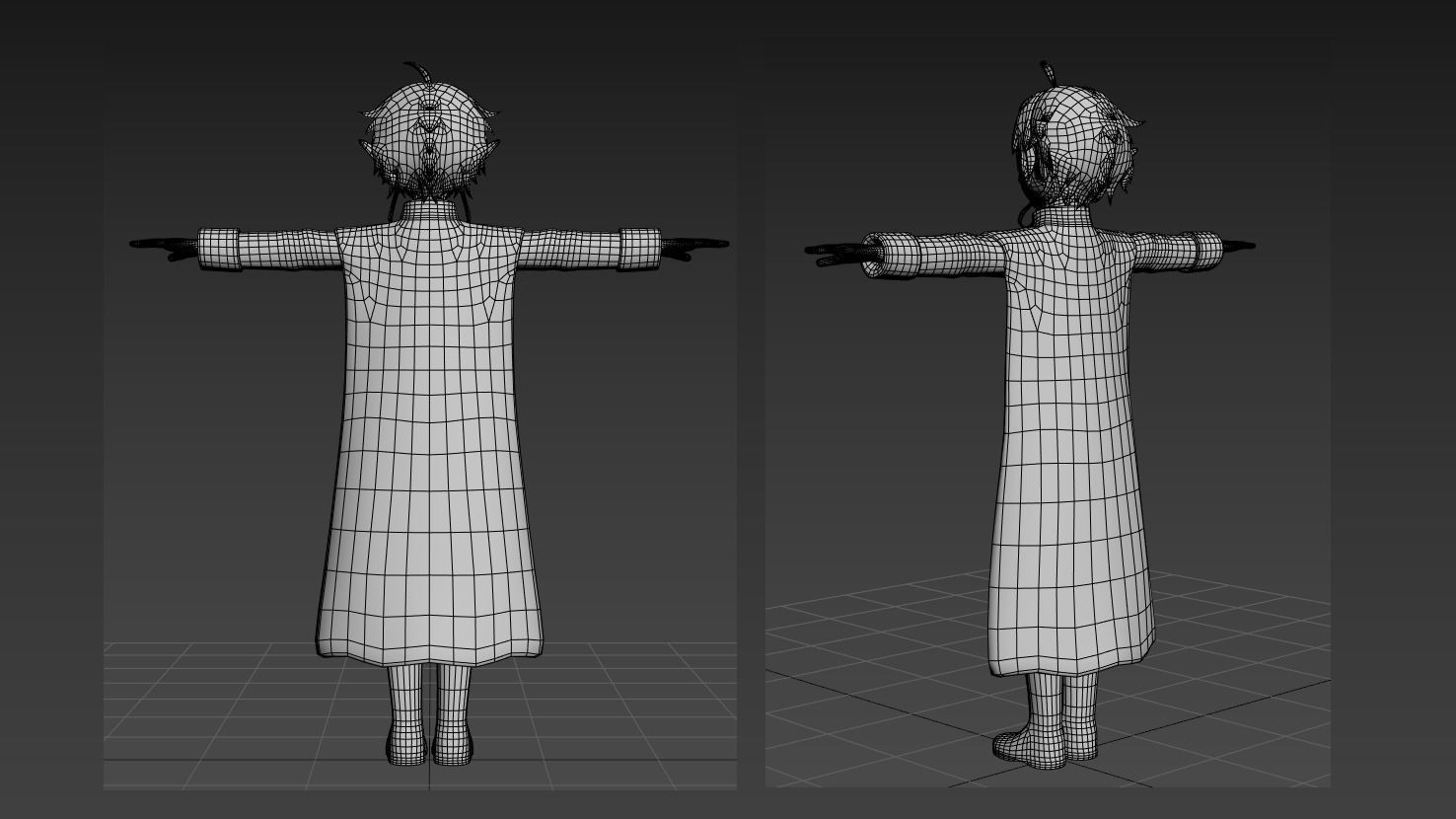 Sylphy Fitts Mushoku Tensei VRChat avatar 3D model_3