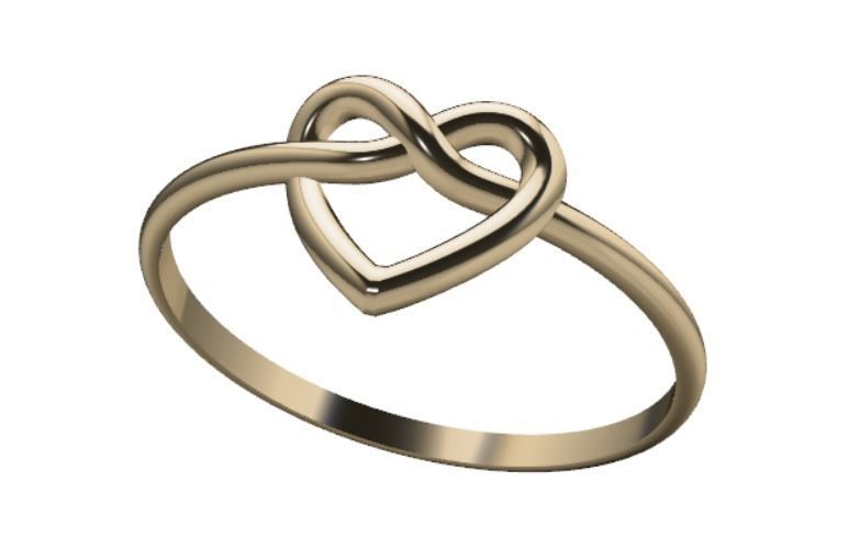 10 Collection of Simple Ring 03 3D print model_7