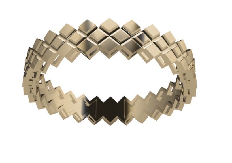 10 Collection of Simple Ring 03 3D print model_6