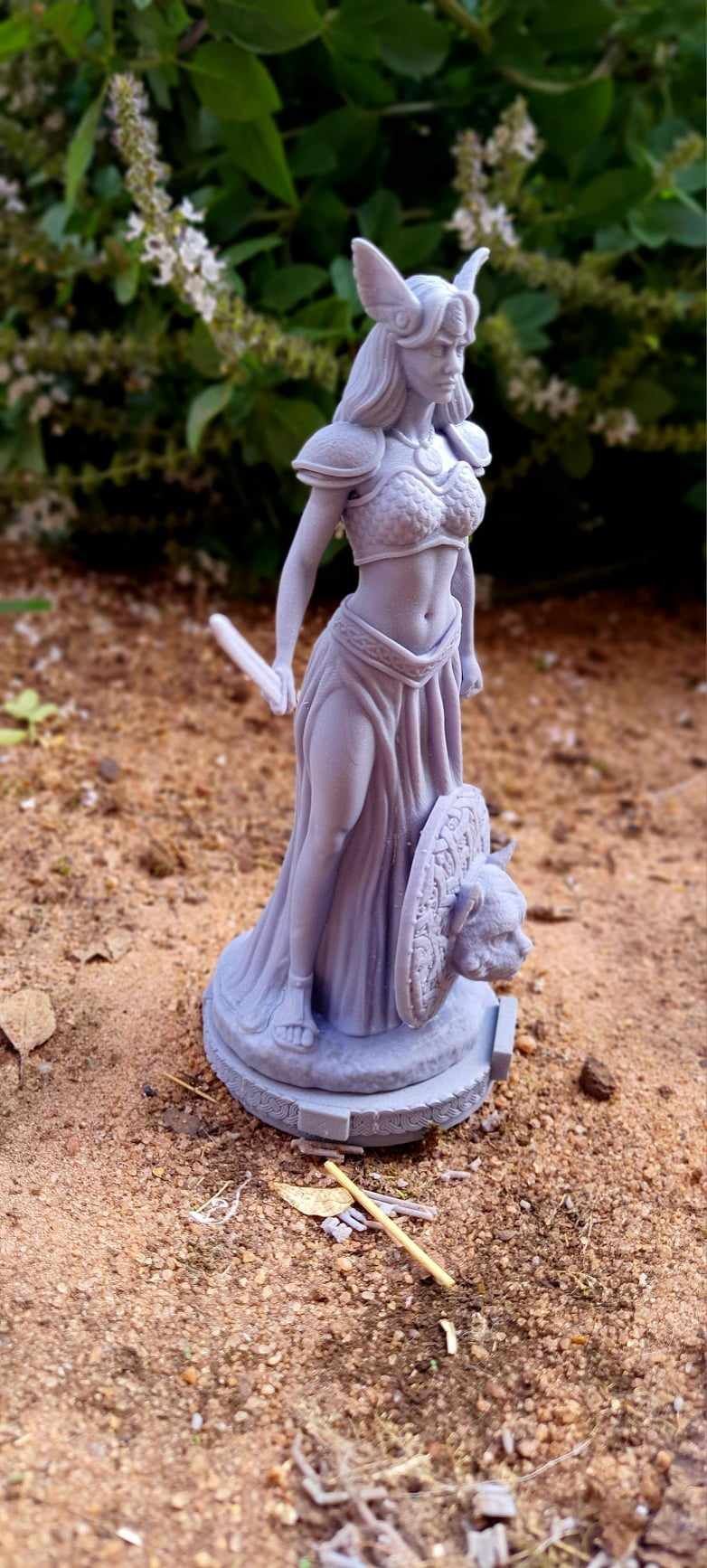 Freya Goddess  3D print model_7