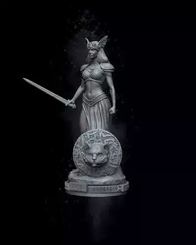 Freya Goddess  3D print model