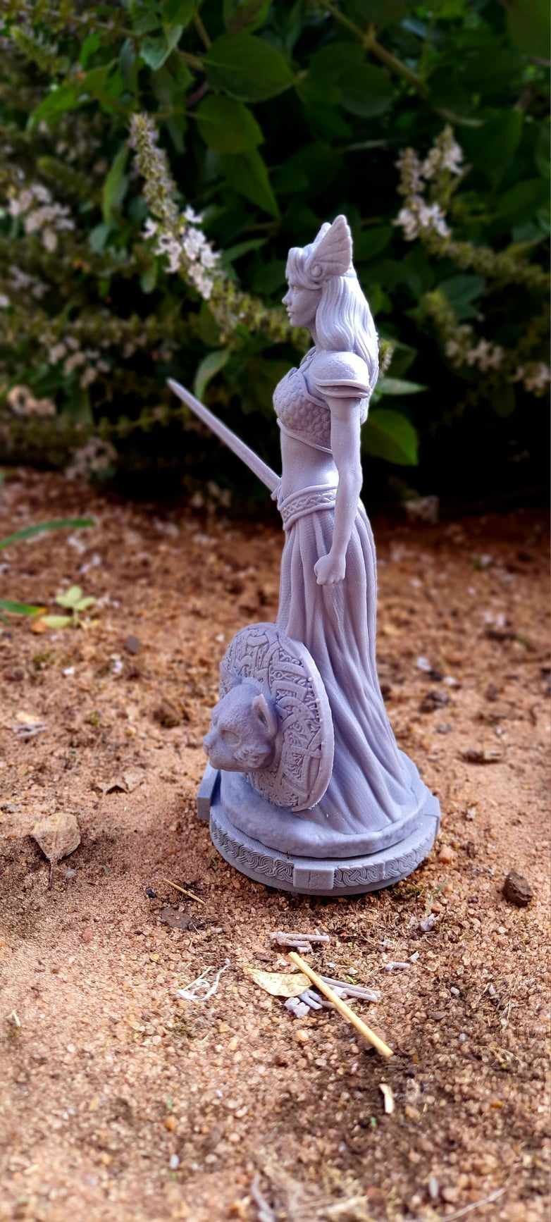 Freya Goddess  3D print model_11