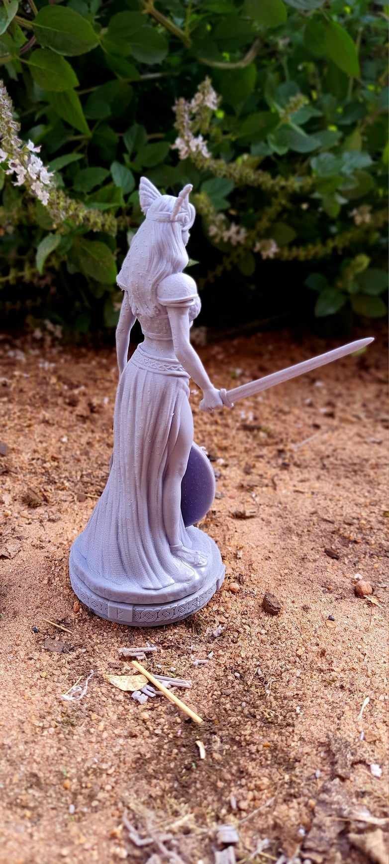 Freya Goddess  3D print model_12