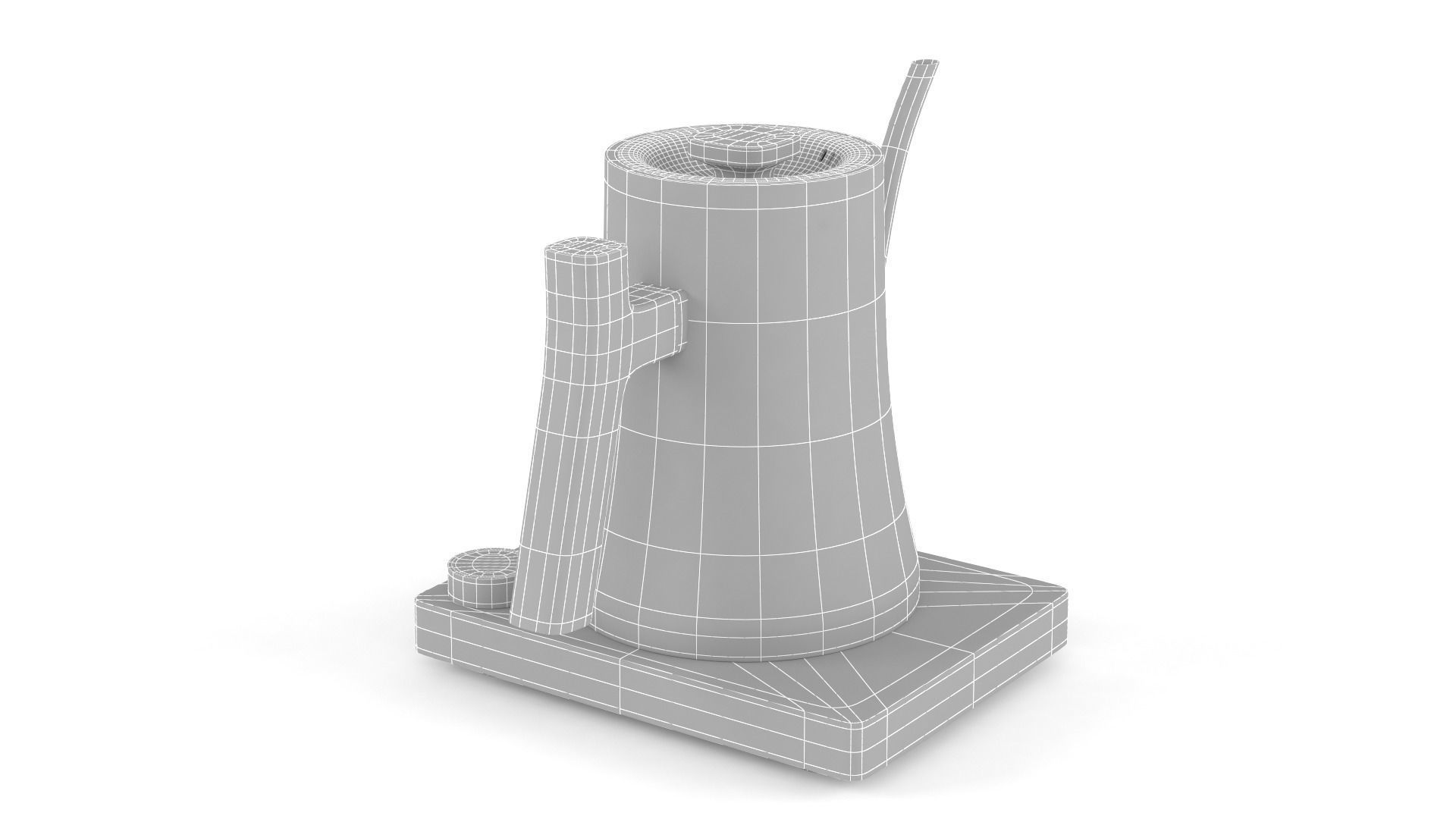 Electric Kettle 3D model_8