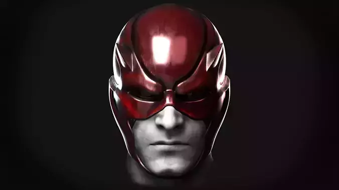 Daredevil Concept Helmet for 3D Printing STL 