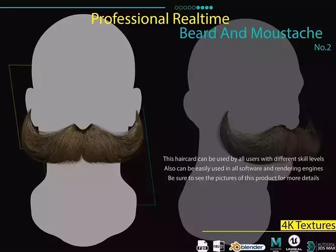 Realtime Beard and Moustache - No2