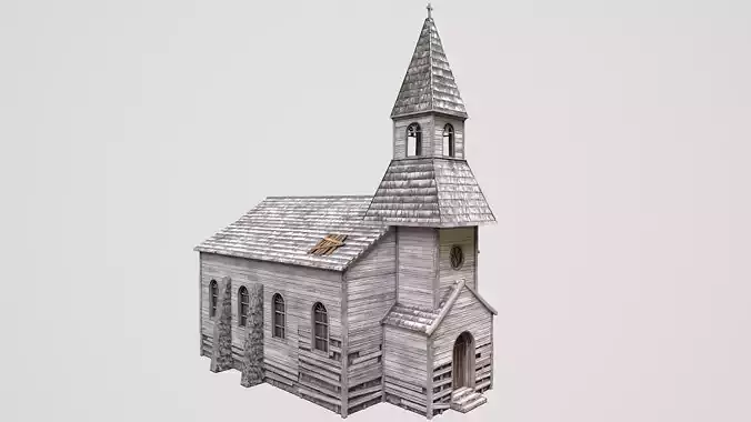  Old wooden church