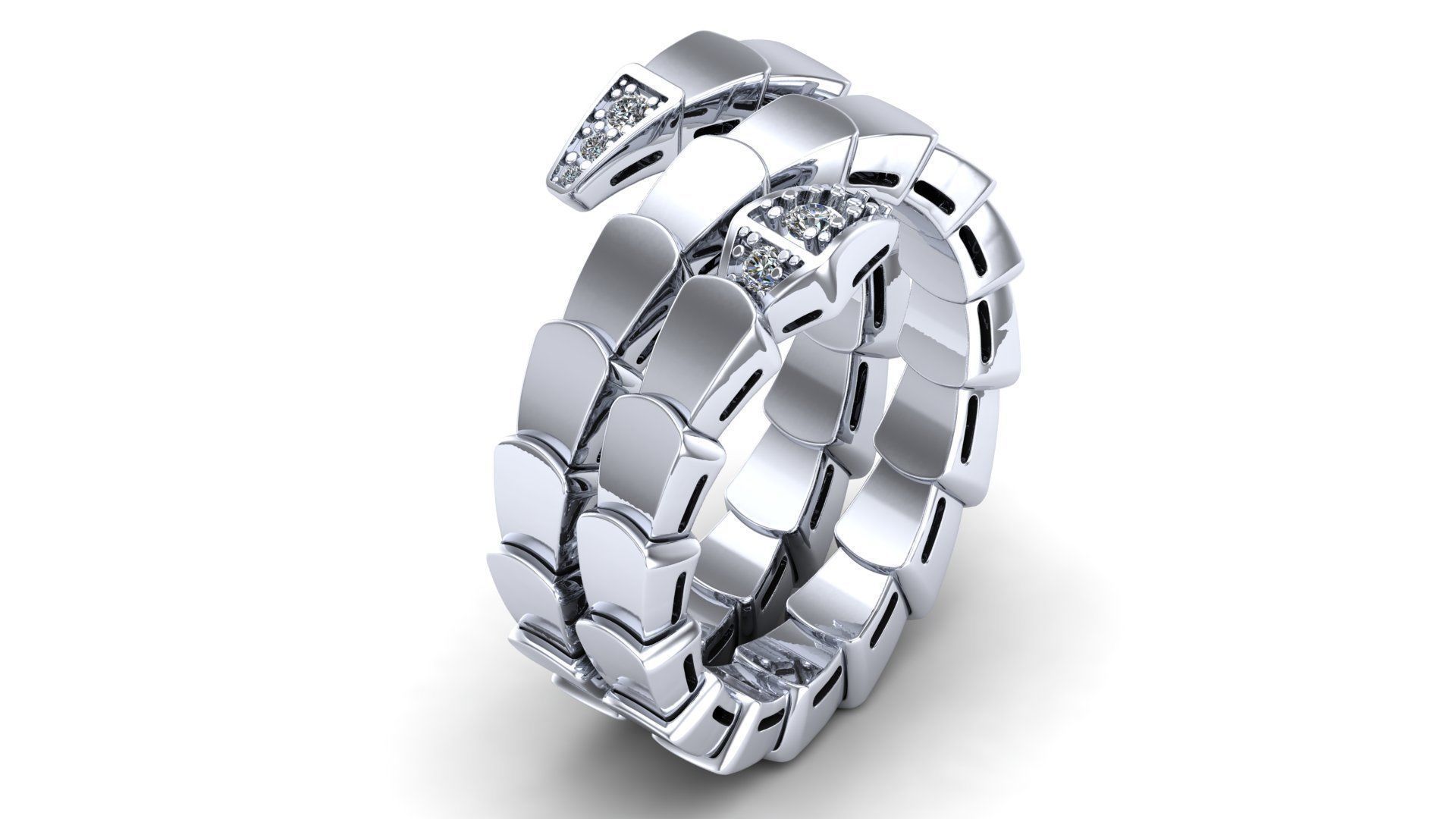bRACELETE BVLGARI SERPENTE  3D model_1