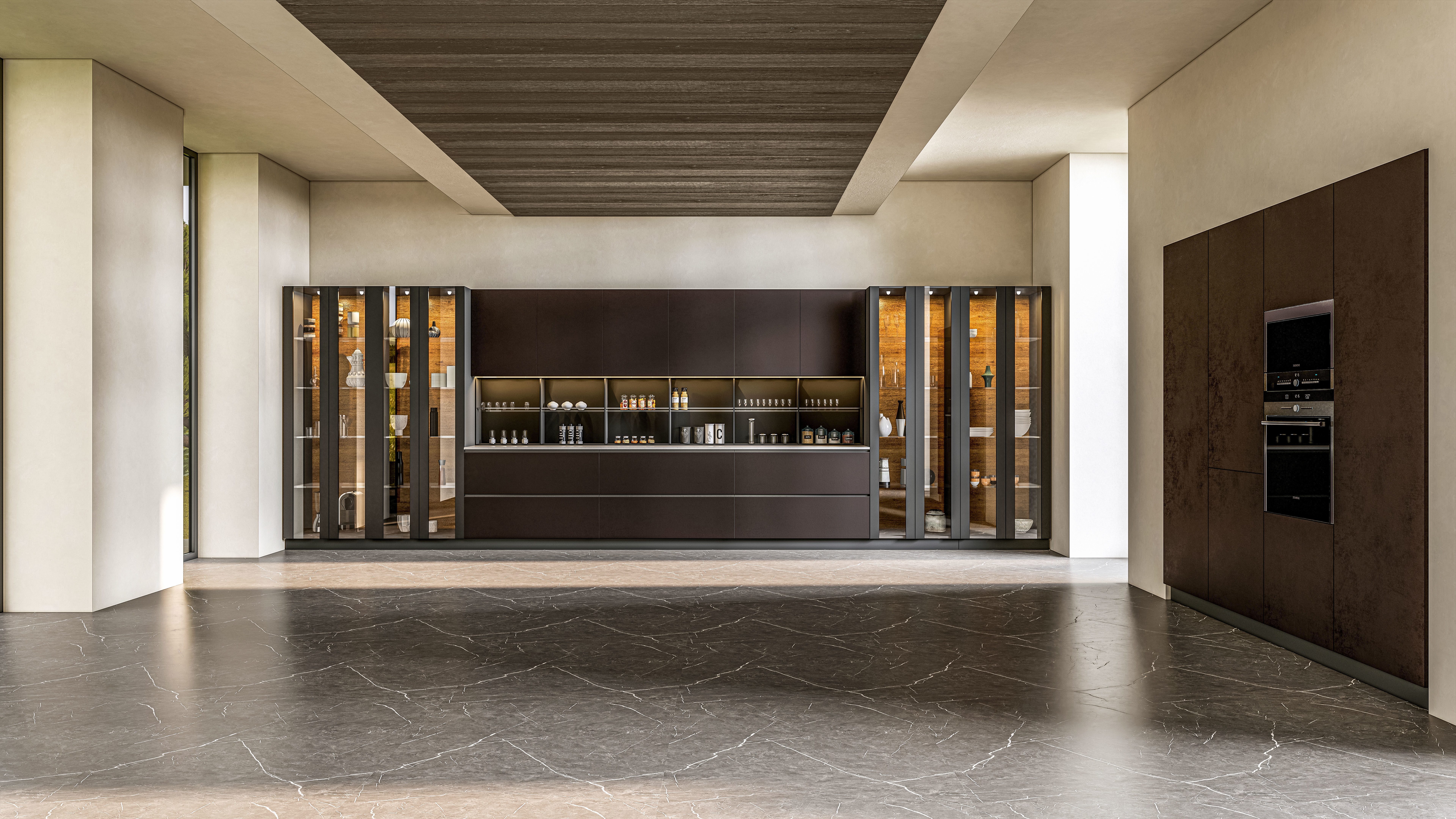 Kitchen fully parametric  Resizable manufacturable 0018 3D model_13