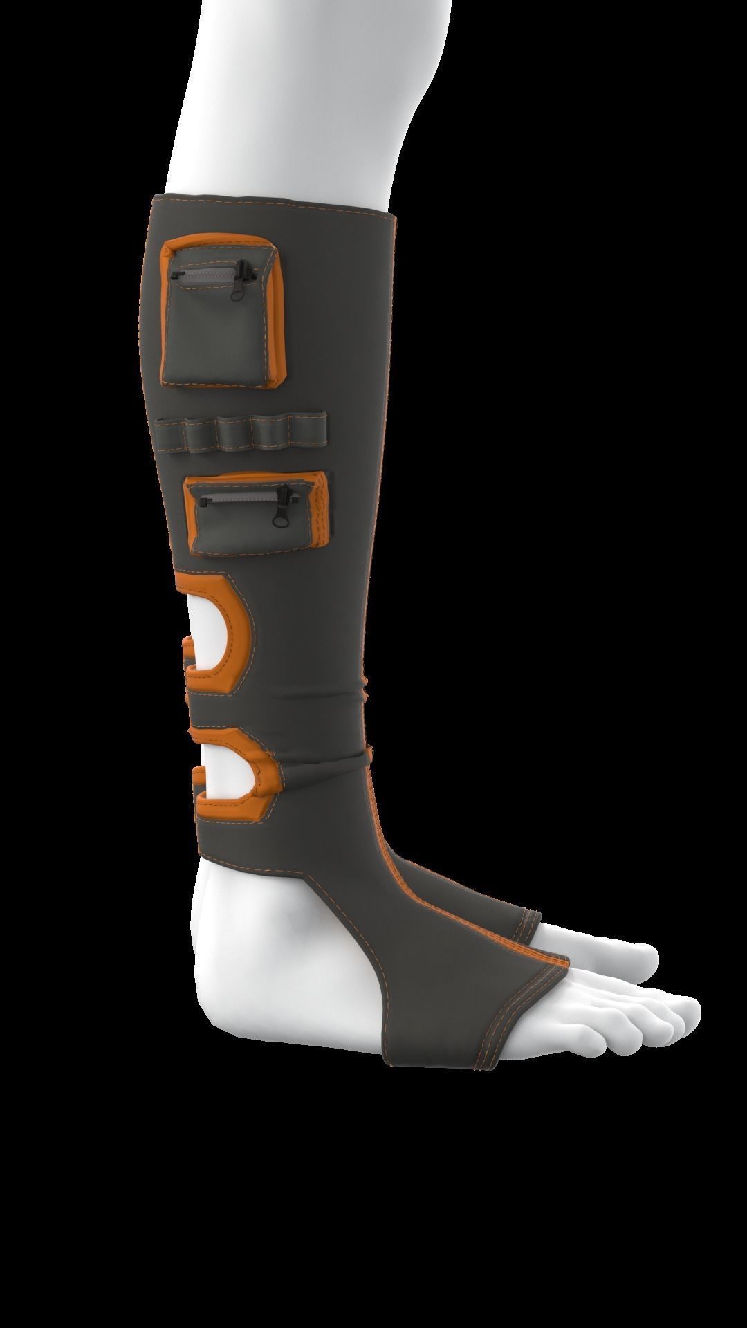 Techwear Outfit 3D model_37