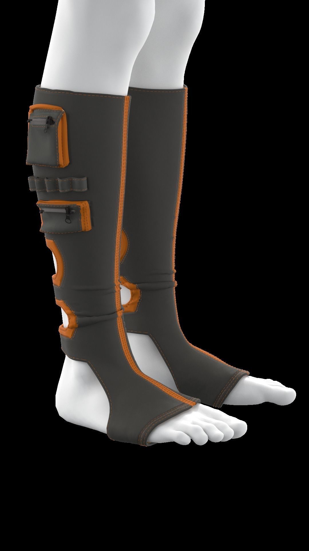 Techwear Outfit 3D model_35