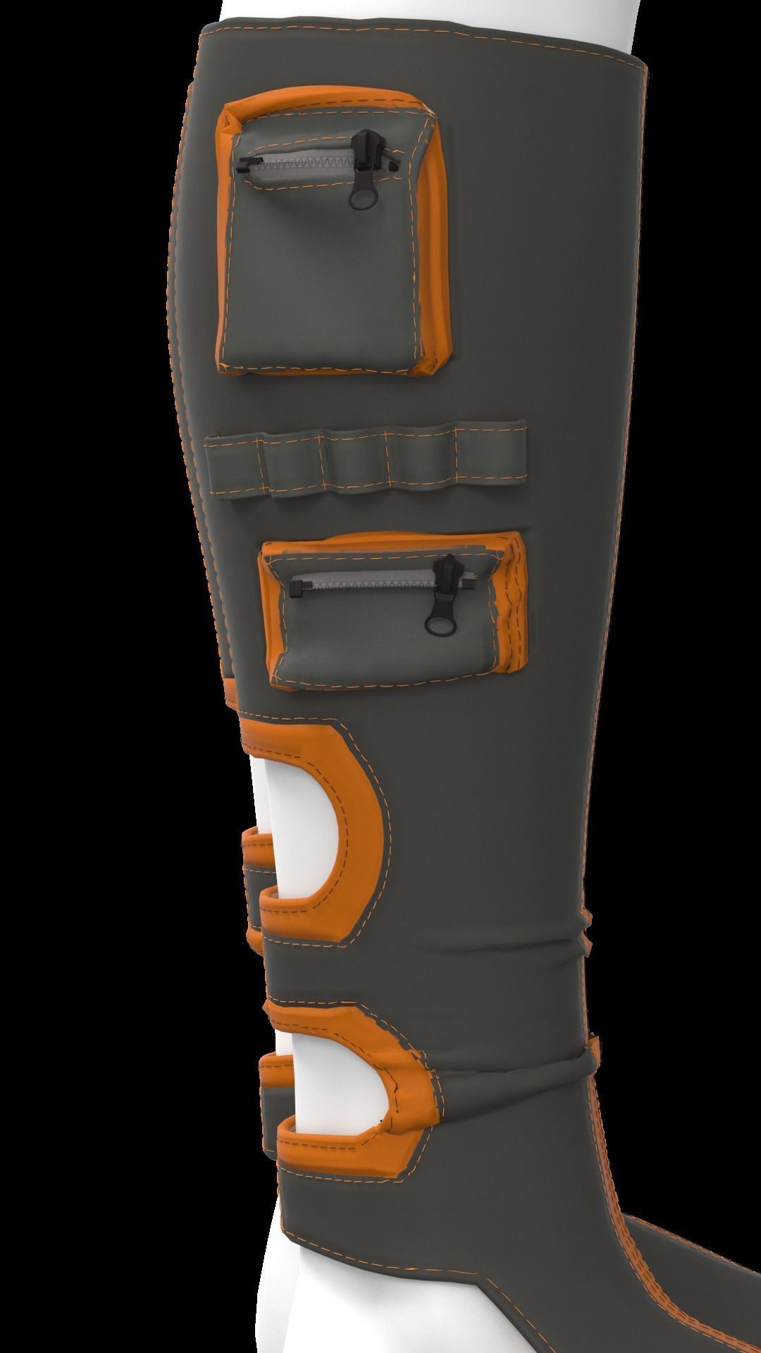 Techwear Outfit 3D model_36