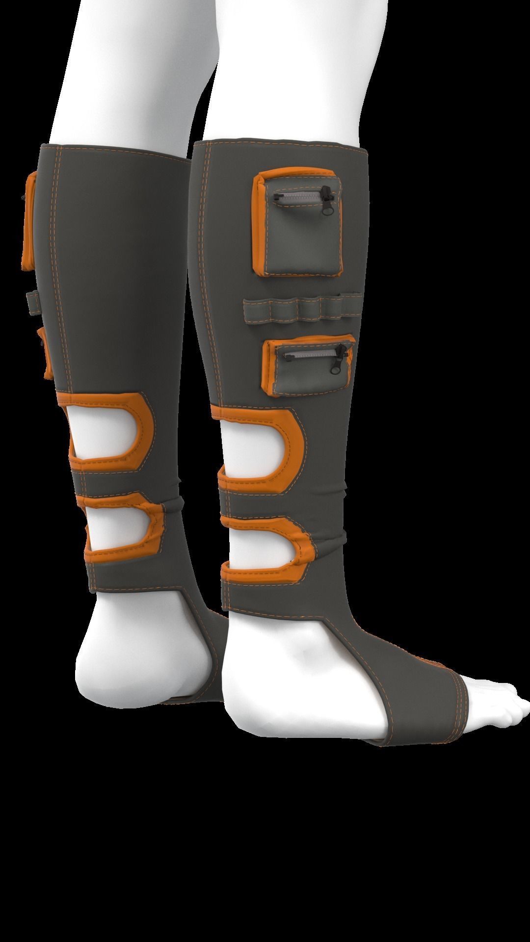 Techwear Outfit 3D model_39