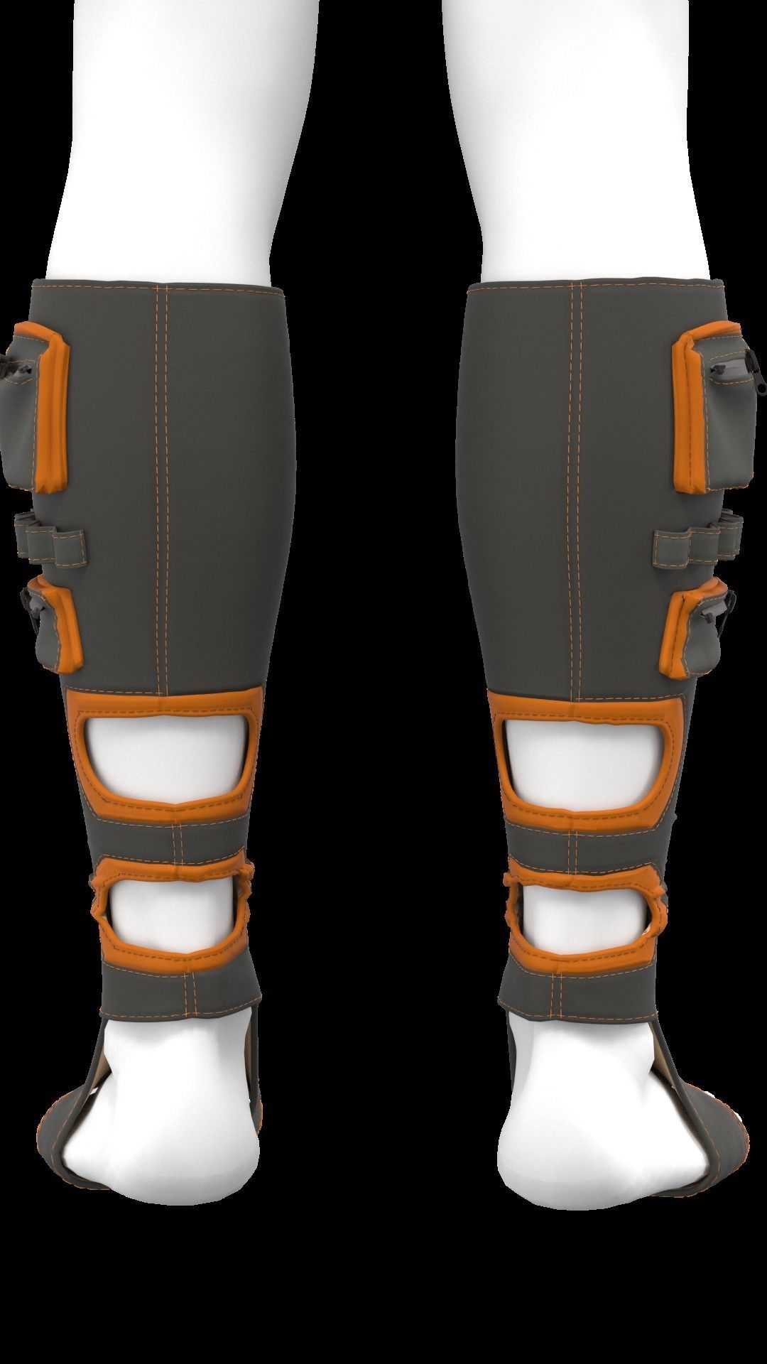 Techwear Outfit 3D model_38