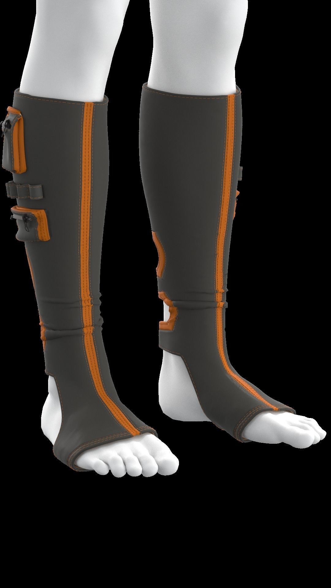 Techwear Outfit 3D model_40