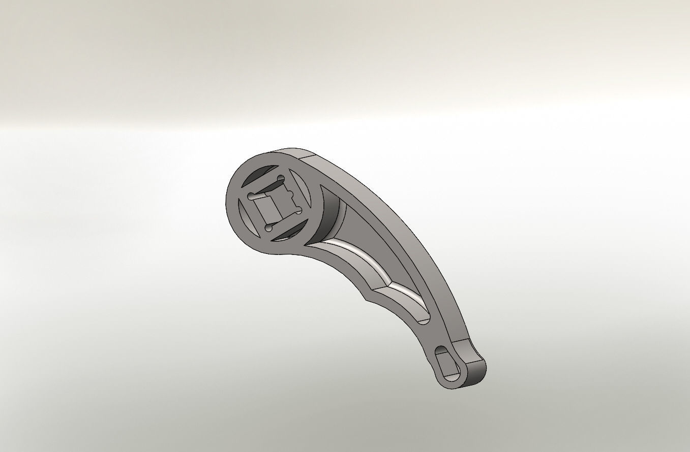 hood handle reno logan 65640-00QAC 8200274233  ASAM30358 3D print model_1