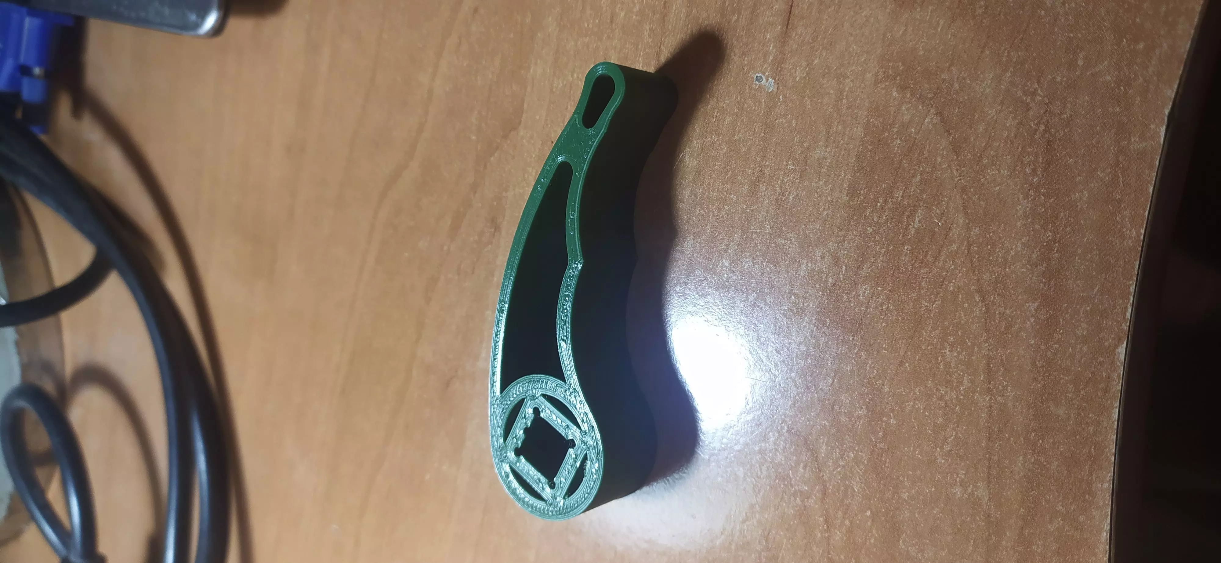 hood handle reno logan 65640-00QAC 8200274233  ASAM30358 3D print model_0