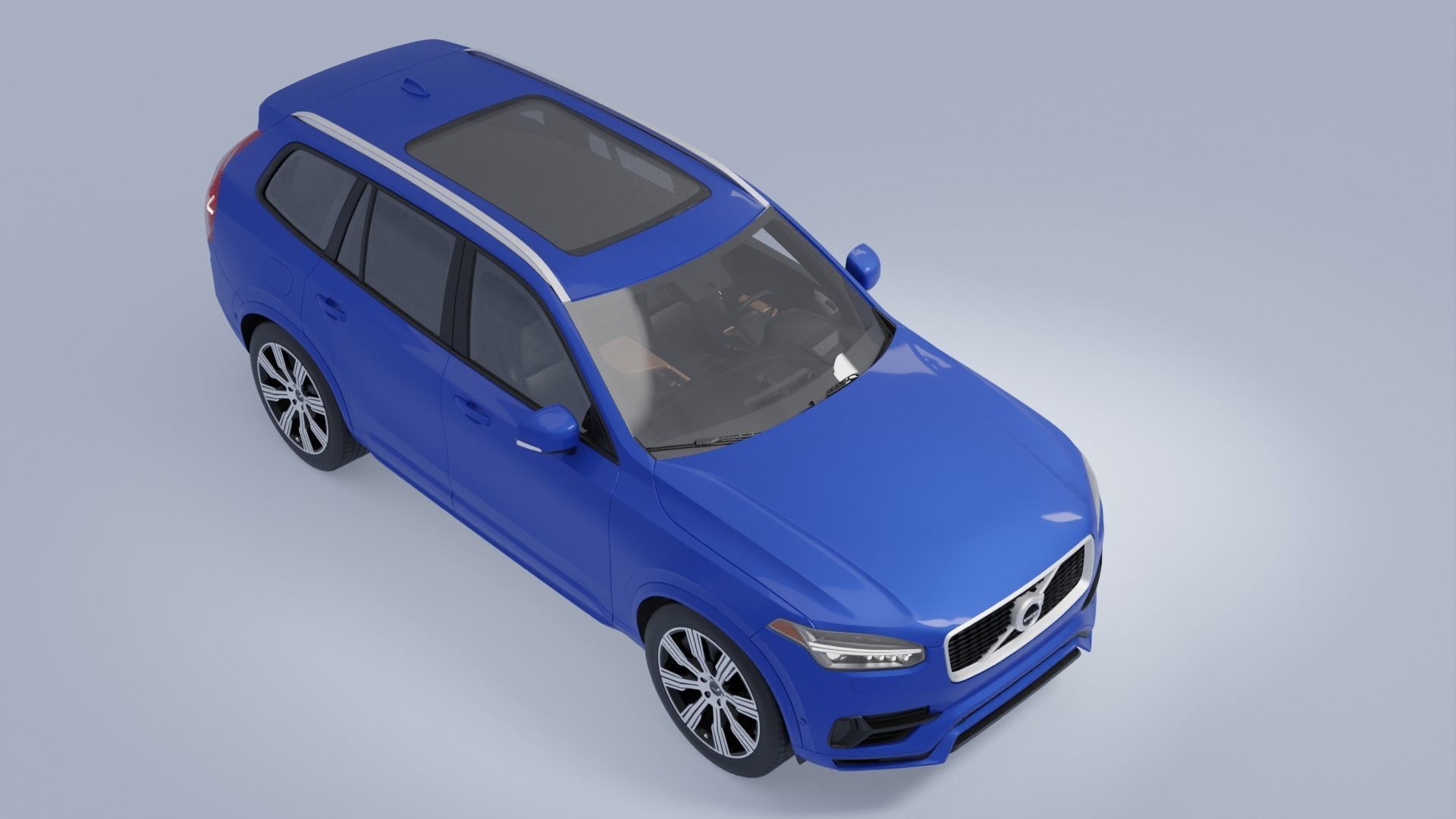 Volvo XC90 T8 2017 3D model_16