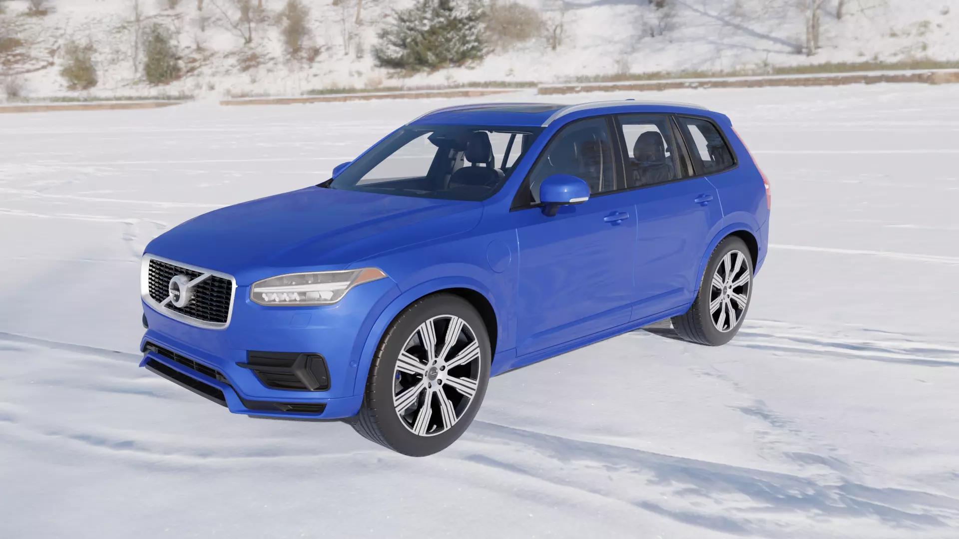 Volvo XC90 T8 2017 3D model_0