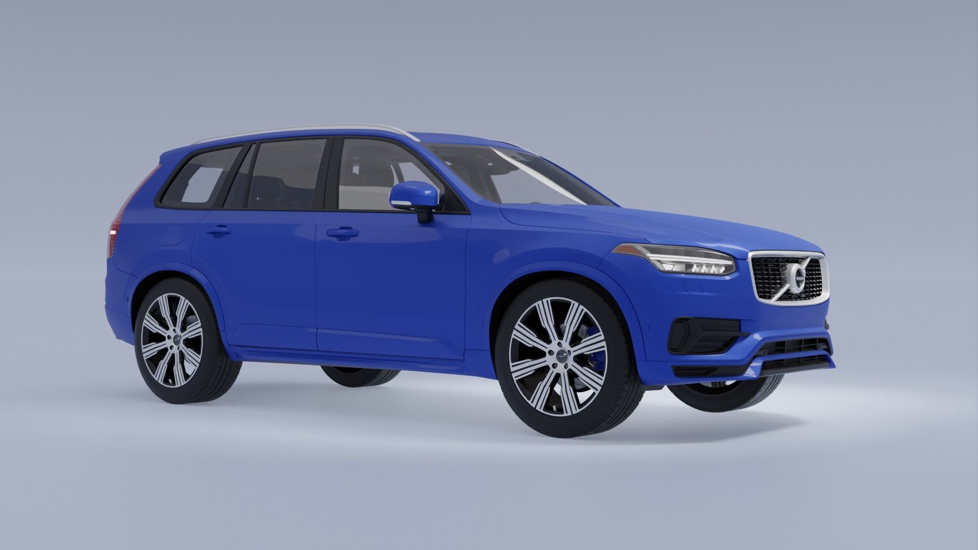 Volvo XC90 T8 2017 3D model_2