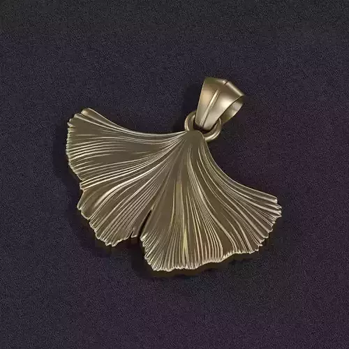Ginkgo Biloba 3D print model