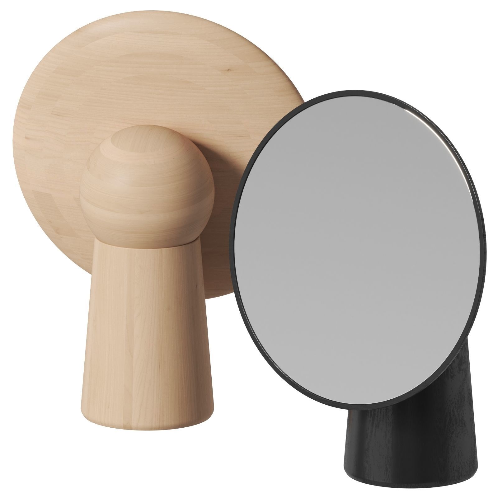 ANDEN Cameo - table mirror 3D model_1